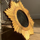 A Rare Order of the Garter Giltwood Sunburst Mirror circa 1920 France