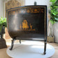 18th Century French Sleigh Form Ducal Crown Chair of Significant Importance