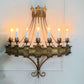 Vintage Ferro Wall Light 1950's Spain