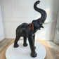 Huge 129 cm Tall Liberty of London Leather Elephant