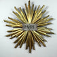 19th Century Giltwood Sunburst and INRI