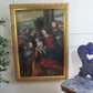 19th Century Cuzco School Painting of Madonna and Child with the Three Kings