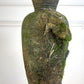 Vintage Bearded Dragon Lizard Terracotta Garden Urn