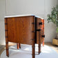An Exceptionally Rare Museum-Grade Pair of Faux Bamboo Bedside Cabinets by Howard & Sons Circa 1900