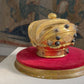 Antique Giltwood and Gesso Catholic Processional Crown