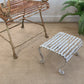 19th Century Wrought Iron Foot Stool