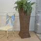 Very Large Hand Woven Willow Plant Stand 1970's England
