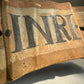 19th Century Hand Carved Wooden INRI Religious Sign