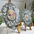 An incredible pair of reverse painted late 18th / Early 19th century Nuns&