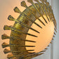 Vintage Gold Spanish Brutalist Nail Sunburst Light