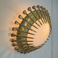 Vintage Gold Spanish Brutalist Nail Sunburst Light
