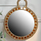 Large Gilt Lead and Glass Mirror By Irena Jaworska 1960's