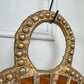 Large Gilt Lead and Glass Mirror By Irena Jaworska 1960's