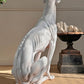 An Impeccable 1950's Italian Life Size Glazed Terracotta Greyhound Statue