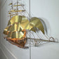 Large Ship Wall Light By Daniel D'haeseleer 1970’s