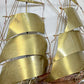 Large Ship Wall Light By Daniel D'haeseleer 1970’s