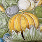 1950's French Toleware Polychrome Painted Basket of Fruit and Flowers Wall Light